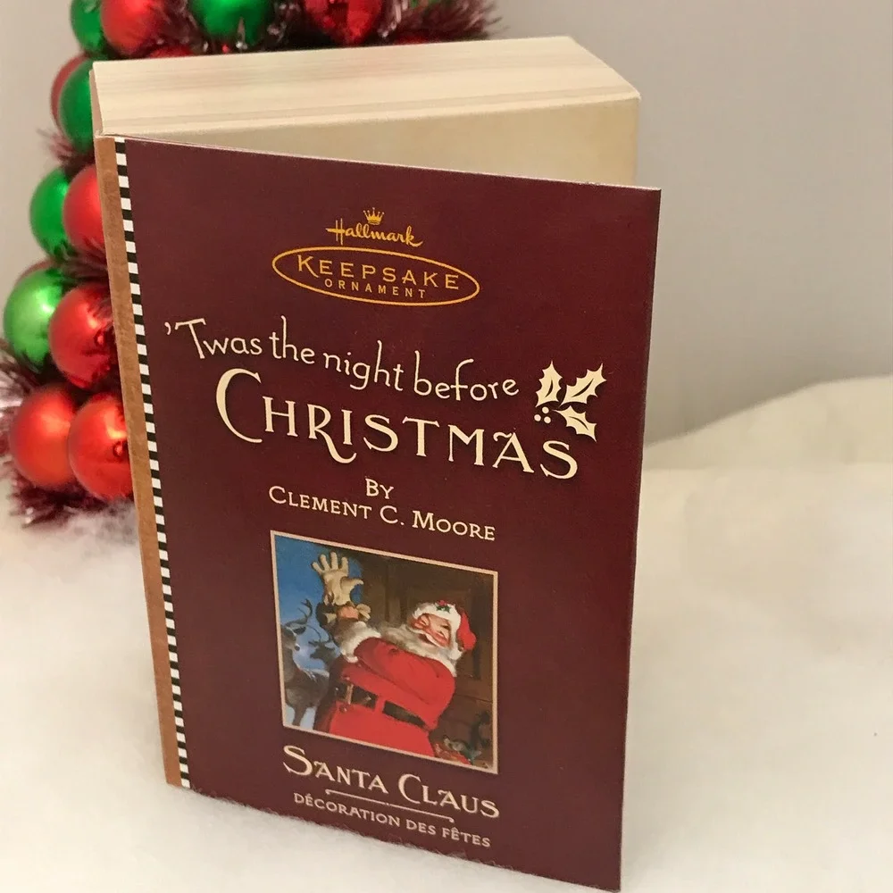 Hallmark‎ Santa Claus Ornament: 'Twas the Night Before Christmas, 2001
